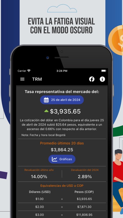 Screenshot #3 pour TRM Dólar Colombia