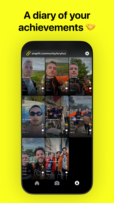 SnapFit, Social Fitness Camera Screenshot