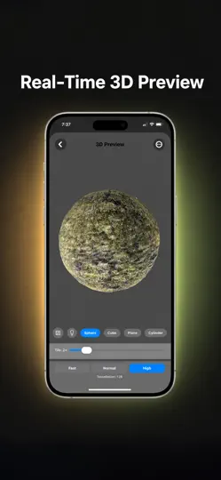 Captura de pantalla de Texture Forager en iPhone 5