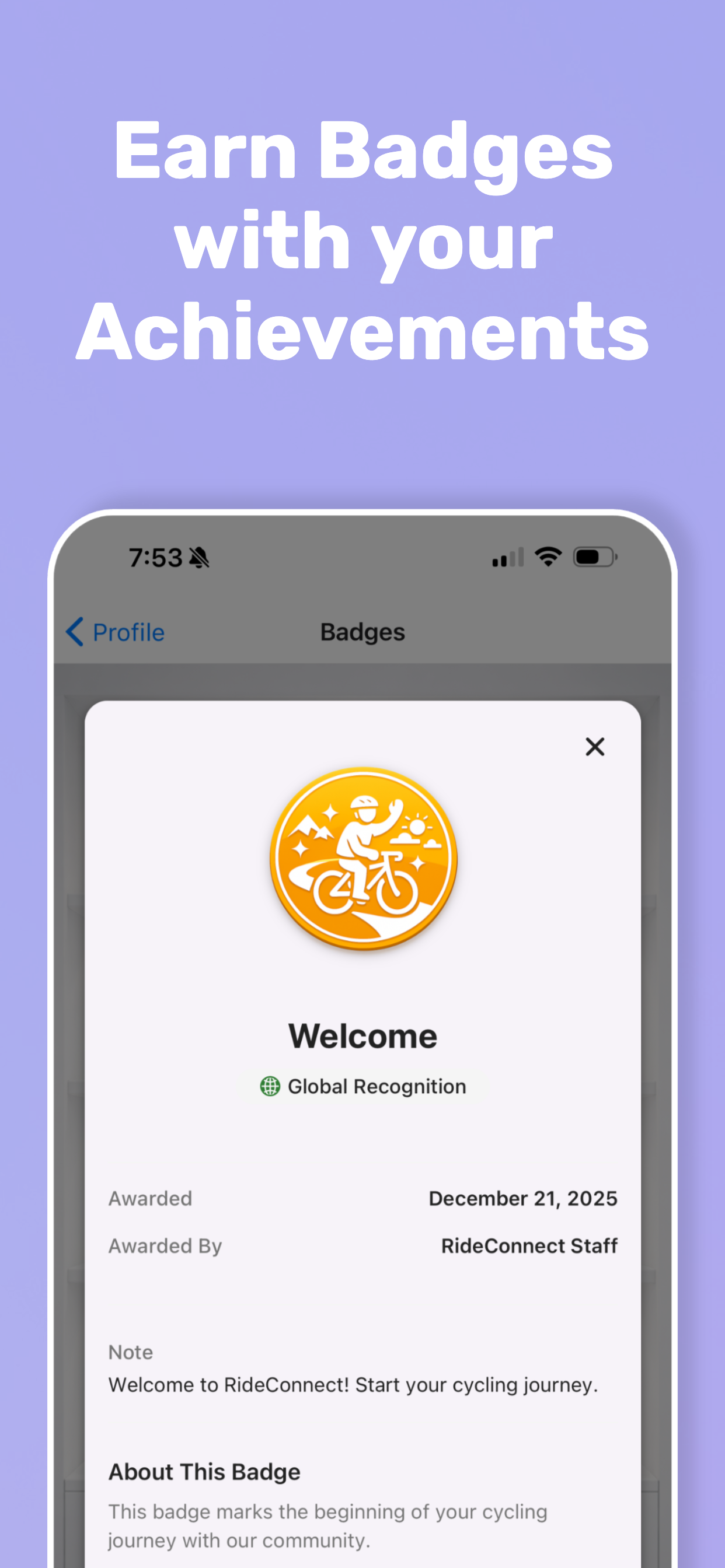 RideConnect - Cycling