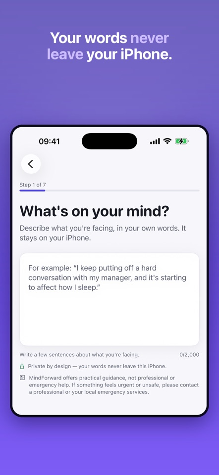 MindForward: Get Unstuck screenshot 2