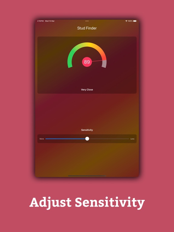 Screenshot #5 pour Metal Detector Stud Finder