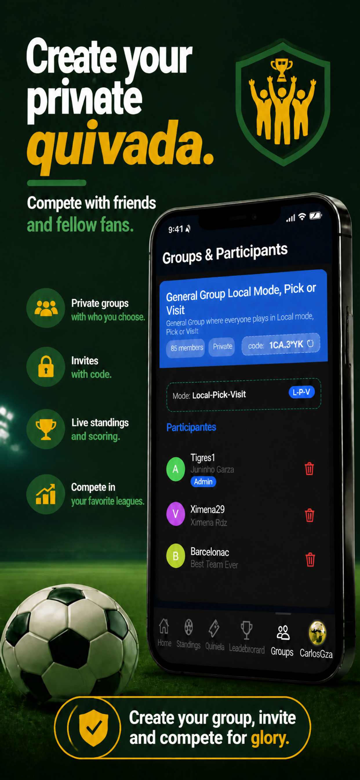 QuinielaMX: Soccer Pick'em