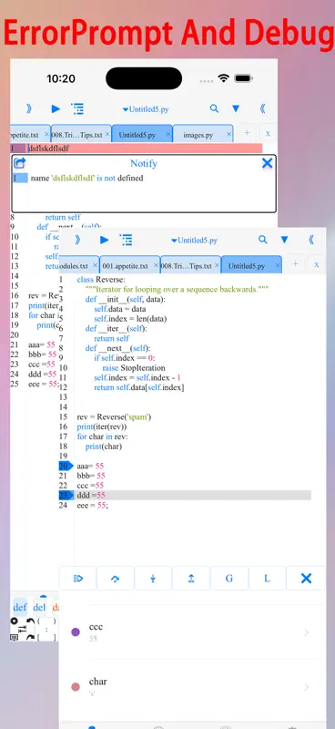 python3$ screenshot 2 of 10