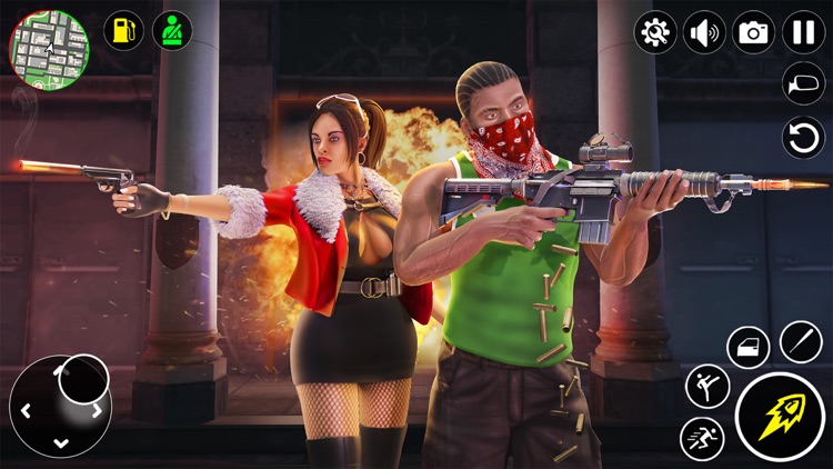 Grand Gangster War Crime City