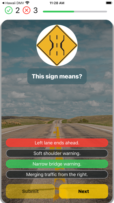 Maine DMV Practice Test 2025 Screenshot