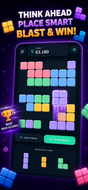 Block Blast Puzzle: Combo screenshot 4