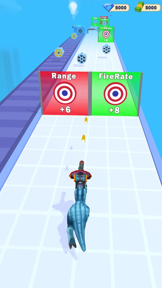 #4. Dino Run Simulator-Weapon Game (iOS) 由: Seher Anwar