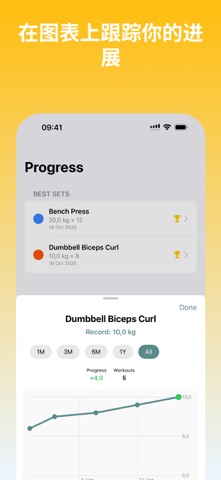 Yutsy：你的训练系统 screenshot
