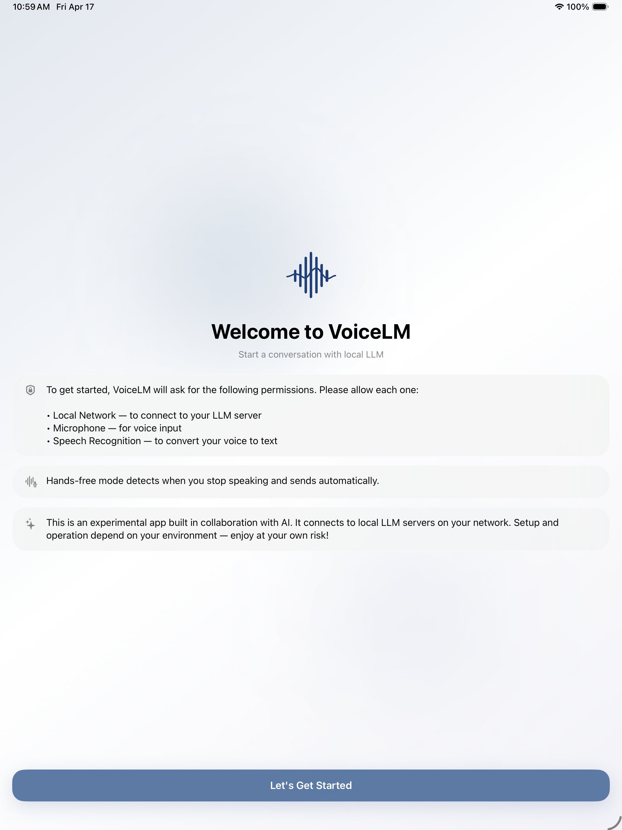 VoiceLM