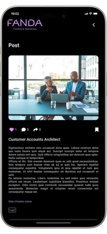 FANDA - Funding & Acquisitions screenshot