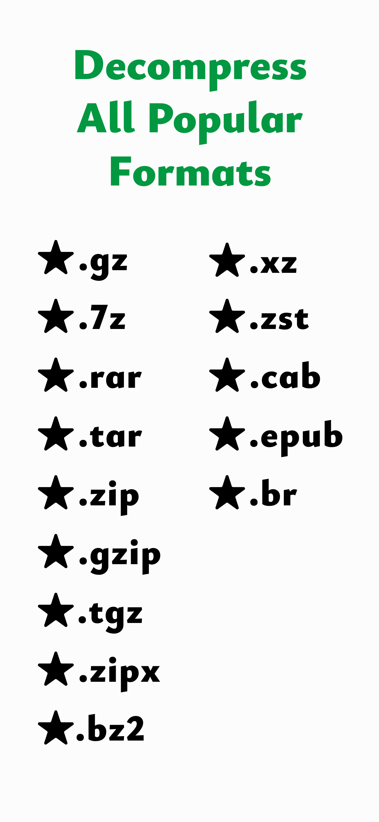 TAR GZ & XZ Extract