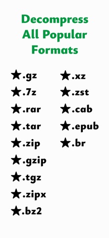 TAR GZ & XZ Extract Screenshot 1 of 4