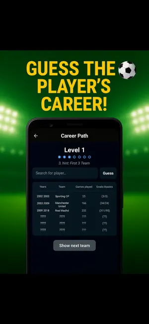 FootyGuess - Football Quiz screenshot 3
