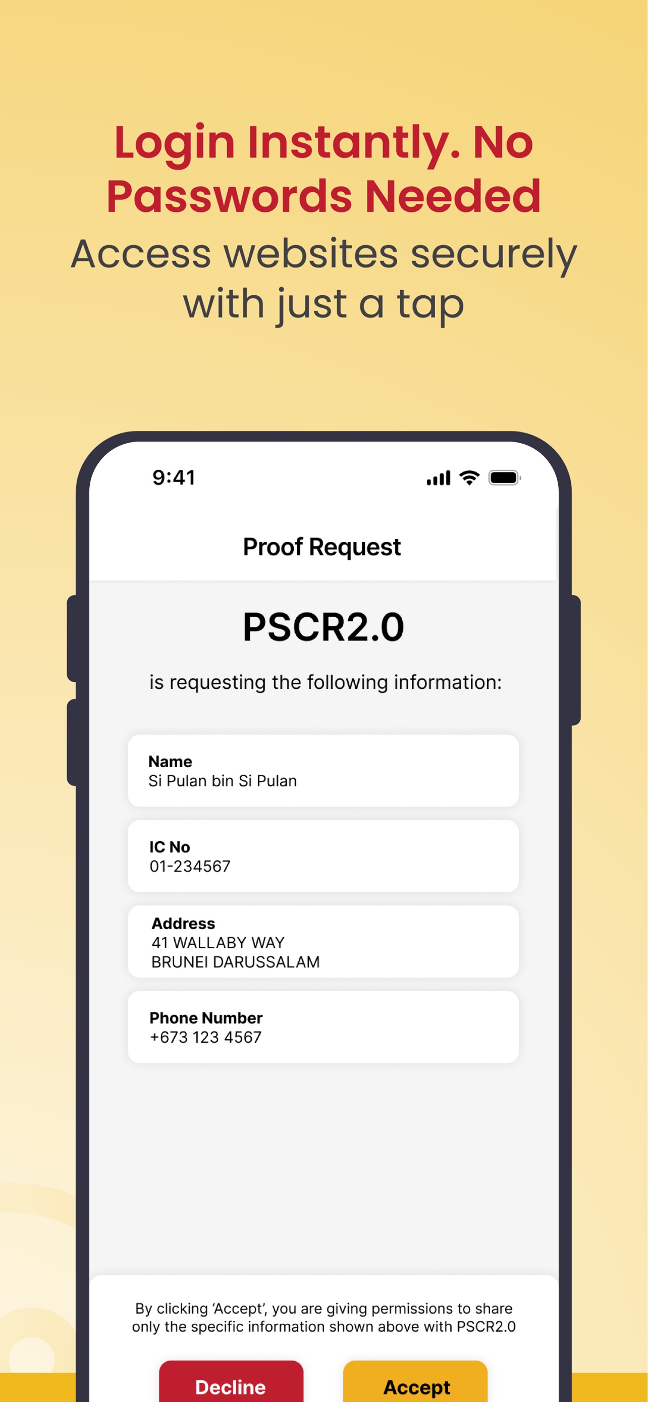 Screenshot 5 of BruneiID