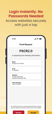 BruneiID App Store preview screenshot 5