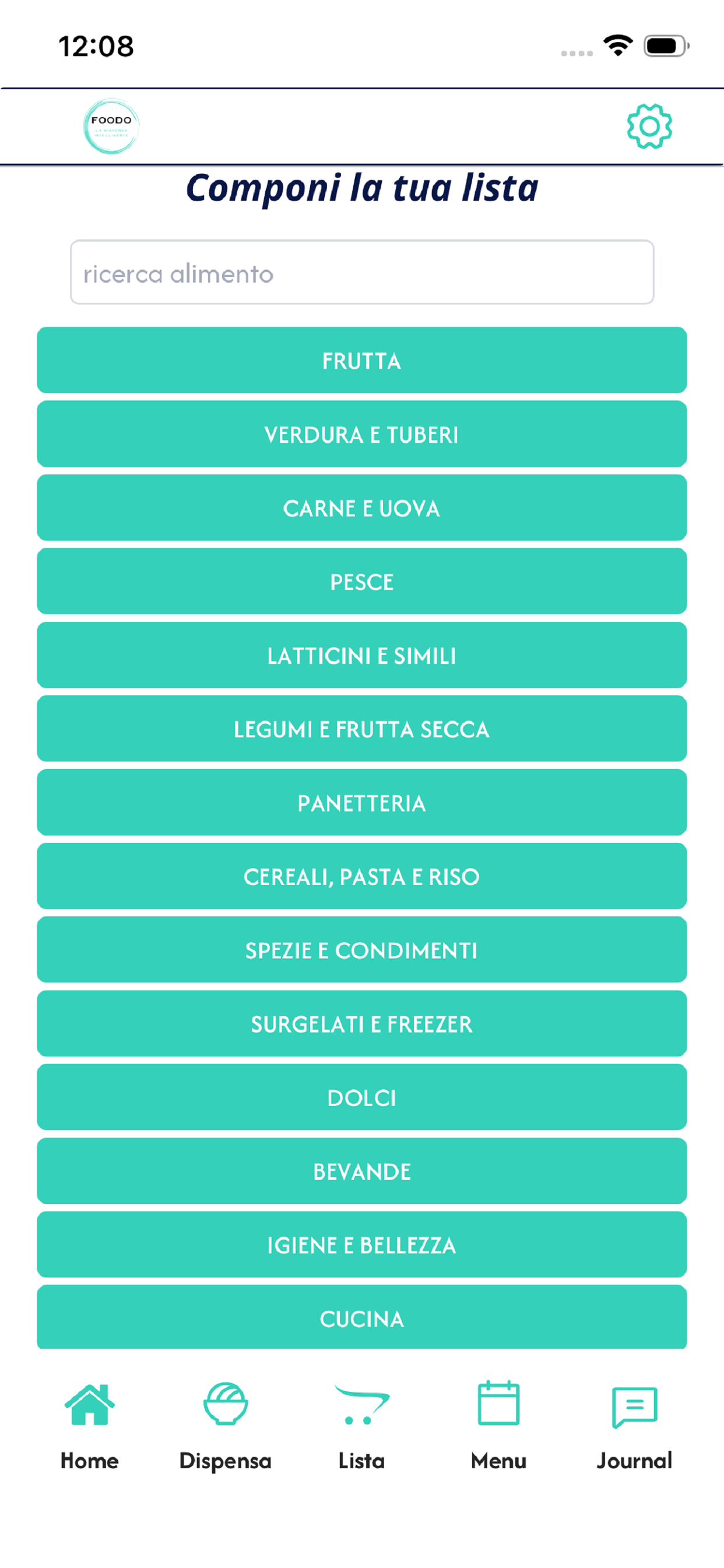 Foodo la dispensa intelligente screenshot 9
