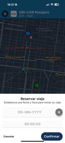 UBI-CAR Pasajero screenshot