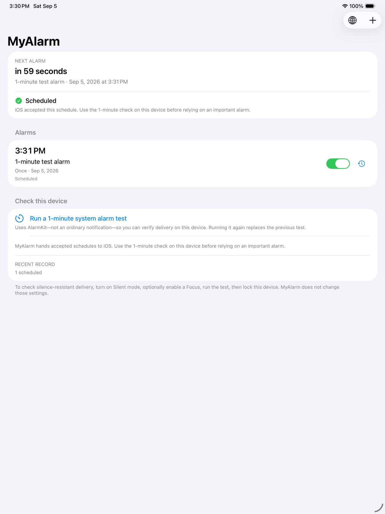Screenshot 8 of MyAlarm: Stay Focused