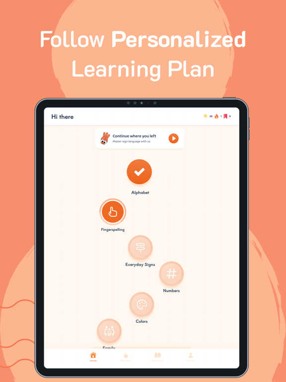 ASL Sign Language | Aslingo iPad screenshot 5 - Education app
