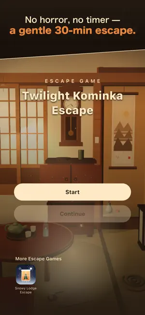 Twilight Kominka Escape screenshot 4