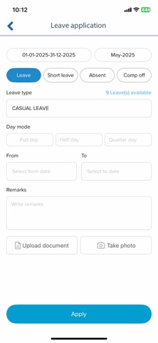 Farvision Employee Hub screenshot