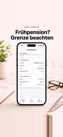 Pensionsrechner Österreich 26 screenshot