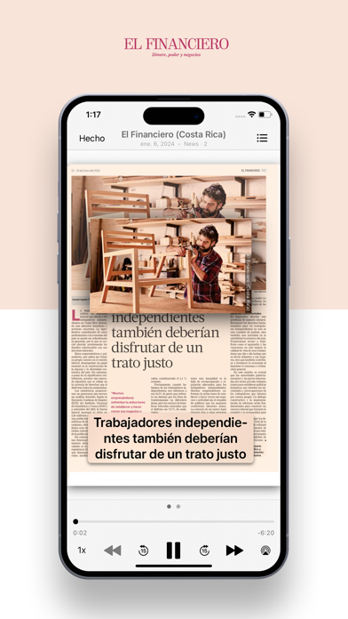 El Financiero Costa Rica Screenshot