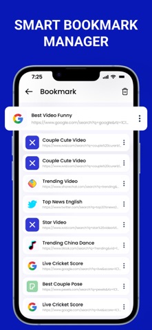 X Browser : Private Browser App Store preview screenshot 8
