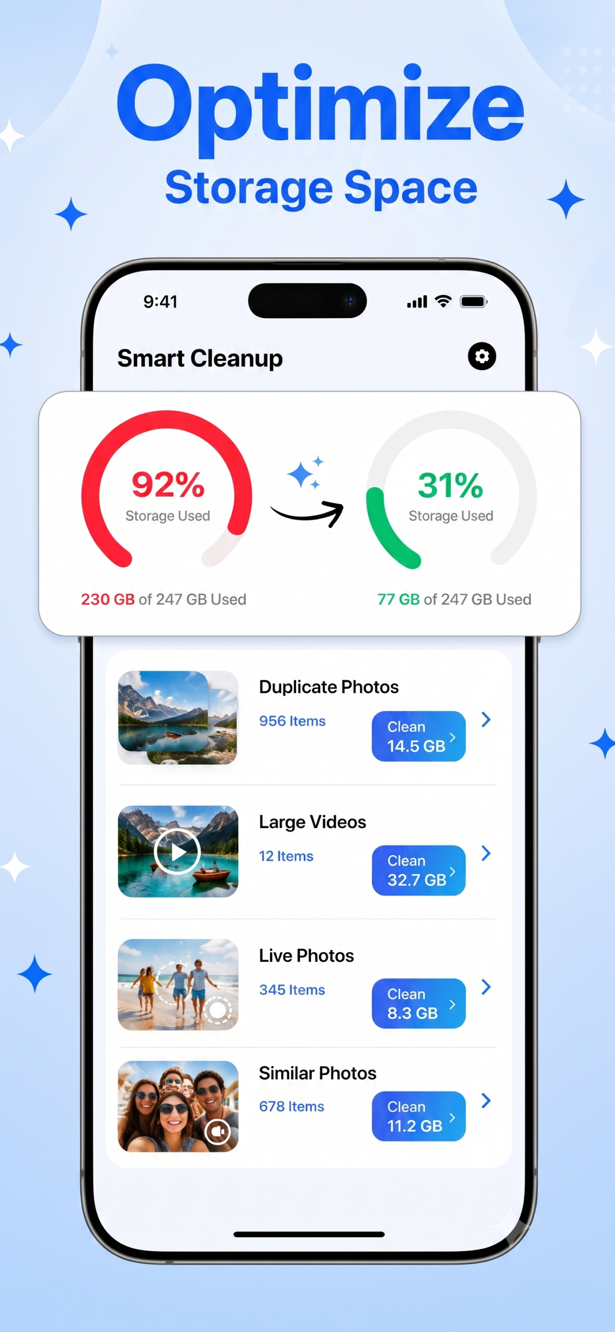 Smart Cleanup: Space Saver screenshot 4