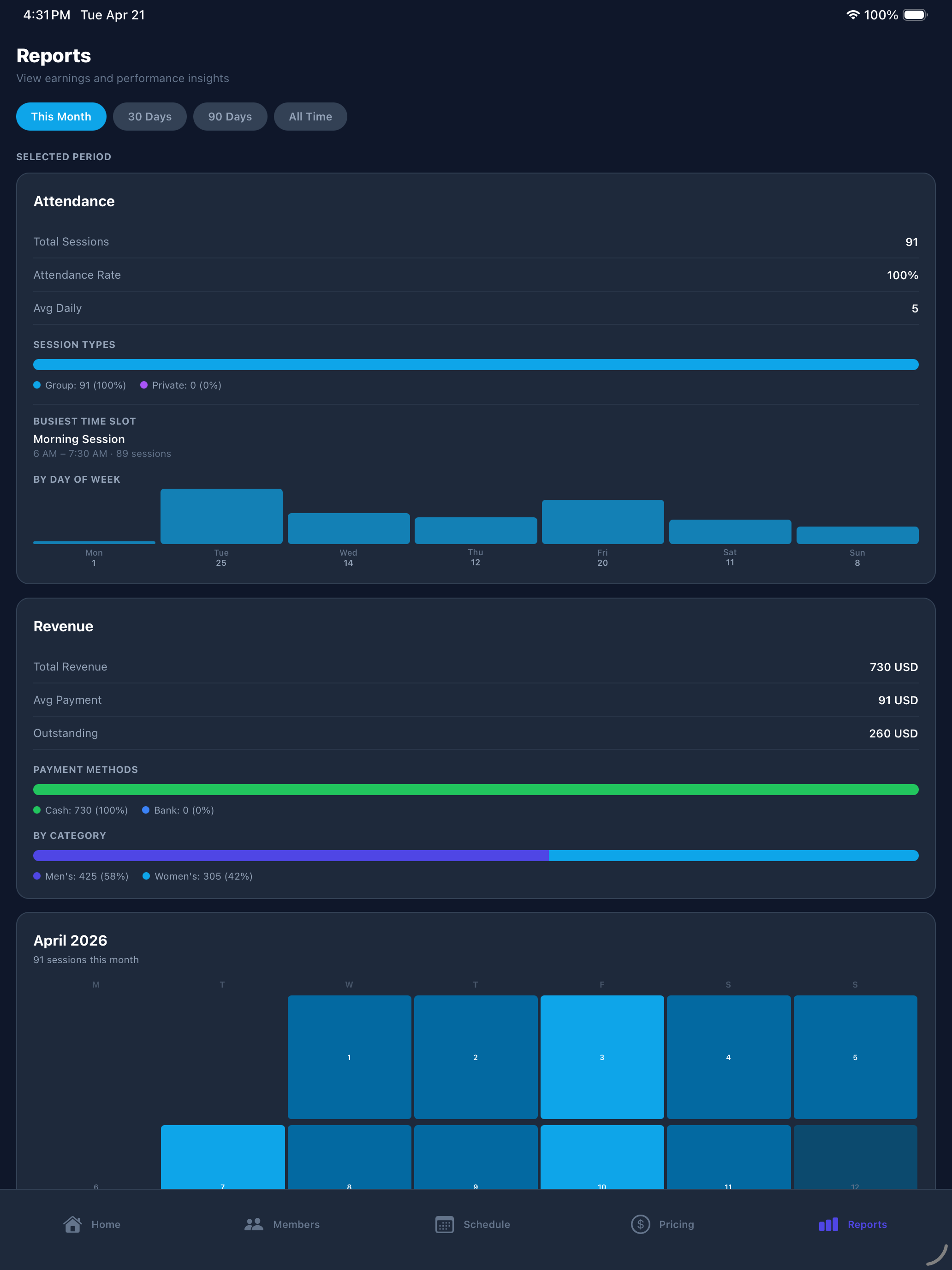 CoachDesk HQ: Gym Manager screenshot 15