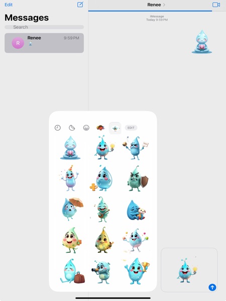 【图】晶莹露珠贴纸(截图2)