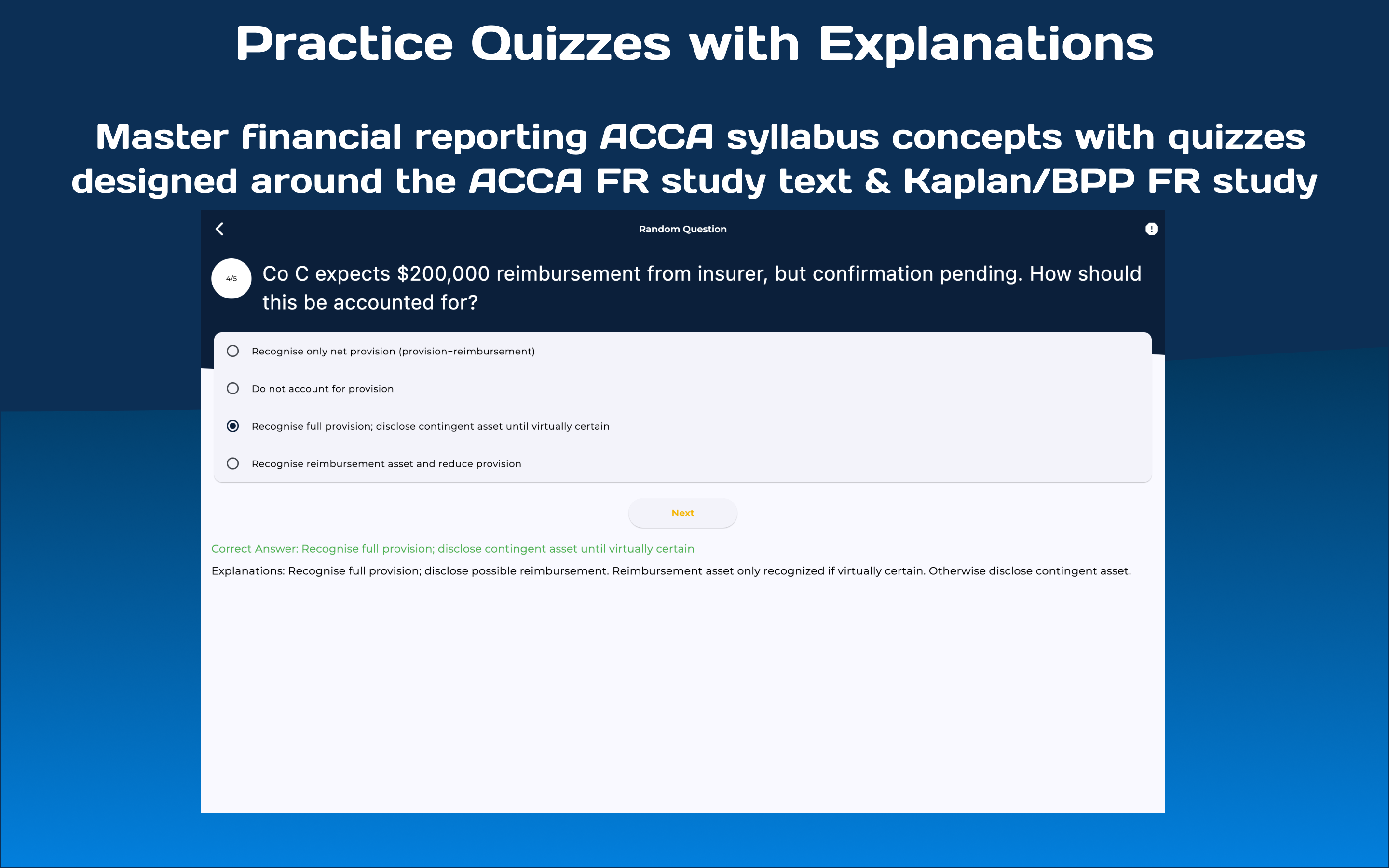 ACCA FR (F7) Exam Prep 2026 screenshot 18