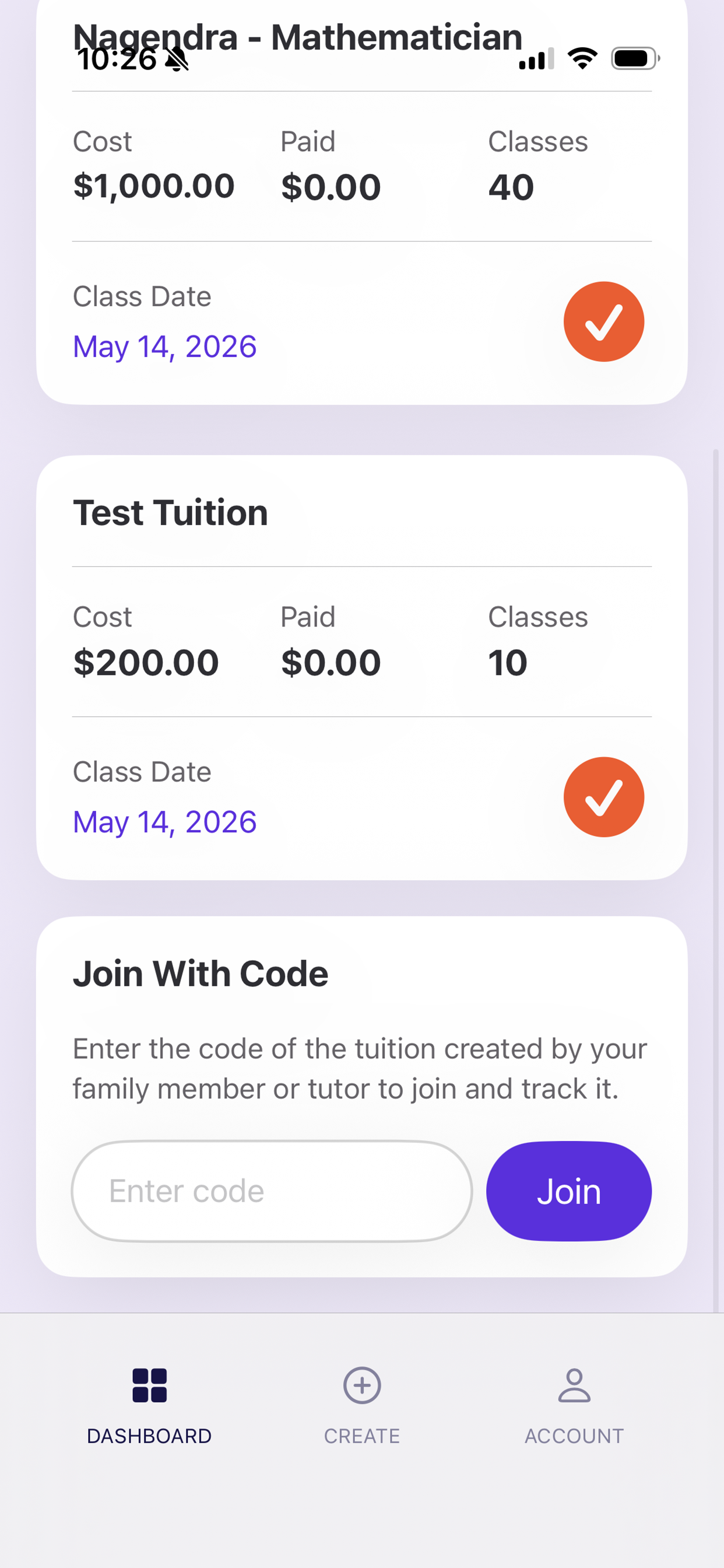 Tuition Manager