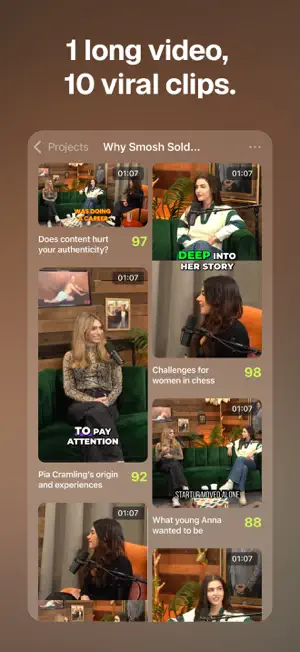 OpusClip - AI video clipping screenshot 2