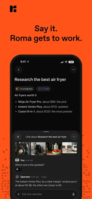 Roma: AI Tasks & Reminders screenshot 2