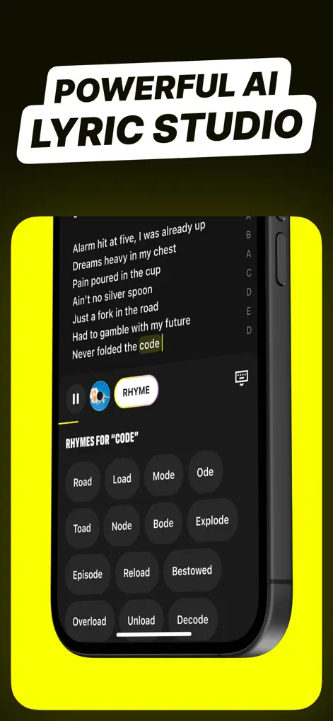 Lyric Studio - Rap Rhyme Maker - Music App | MWM