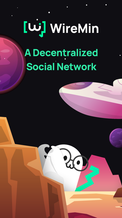 Screenshot #1 pour WireMin: Chat Freely, Securely