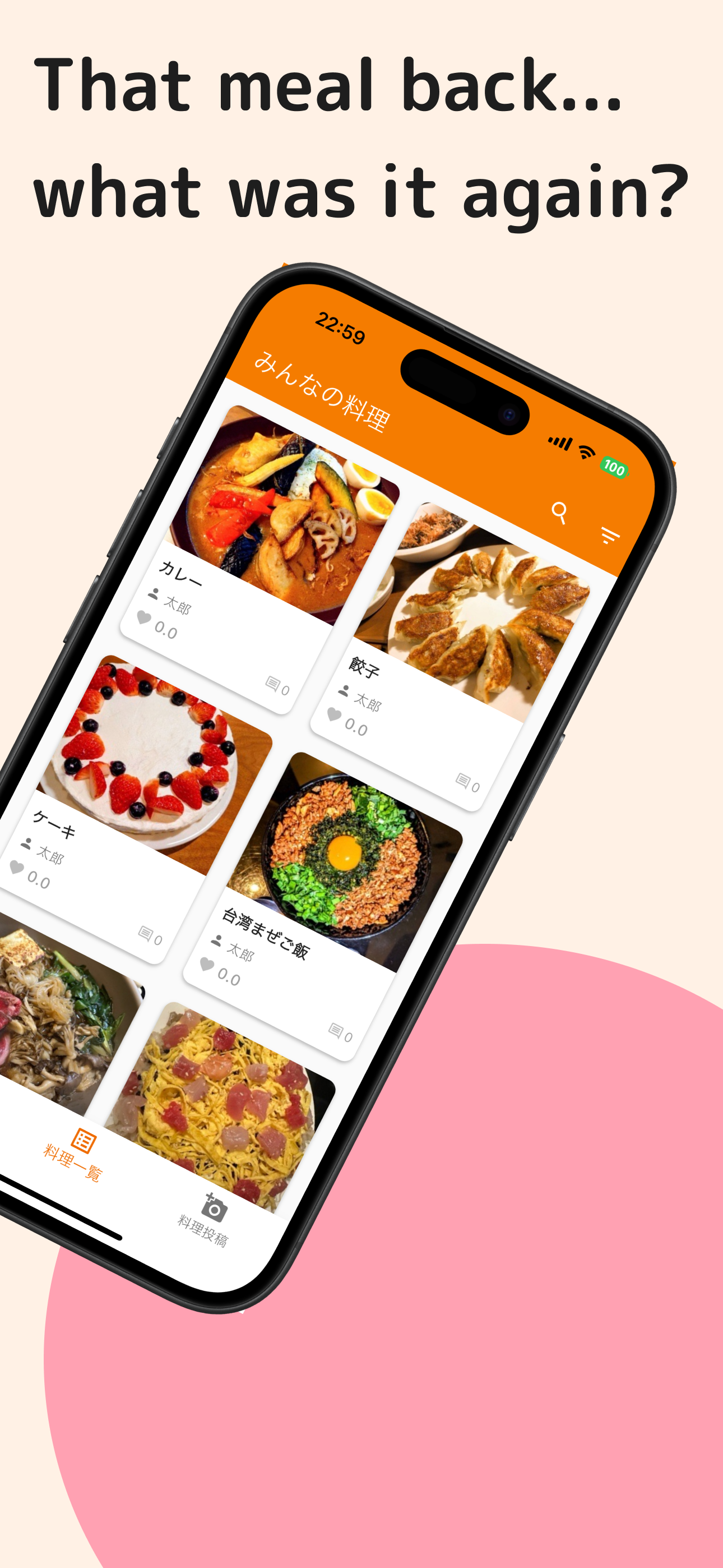 Home Food Log
