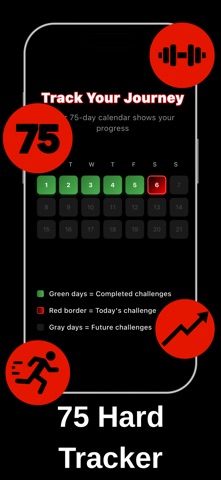 75 Hard - Workout Challenge Screenshot 2 of 4