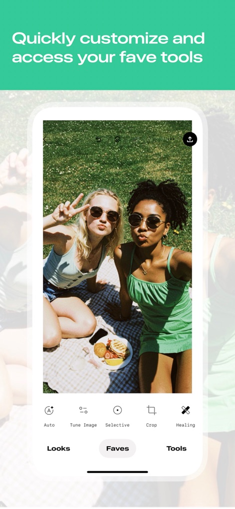 Snapseed: Photo Editor - Personalisierte Schnelleinstellungen