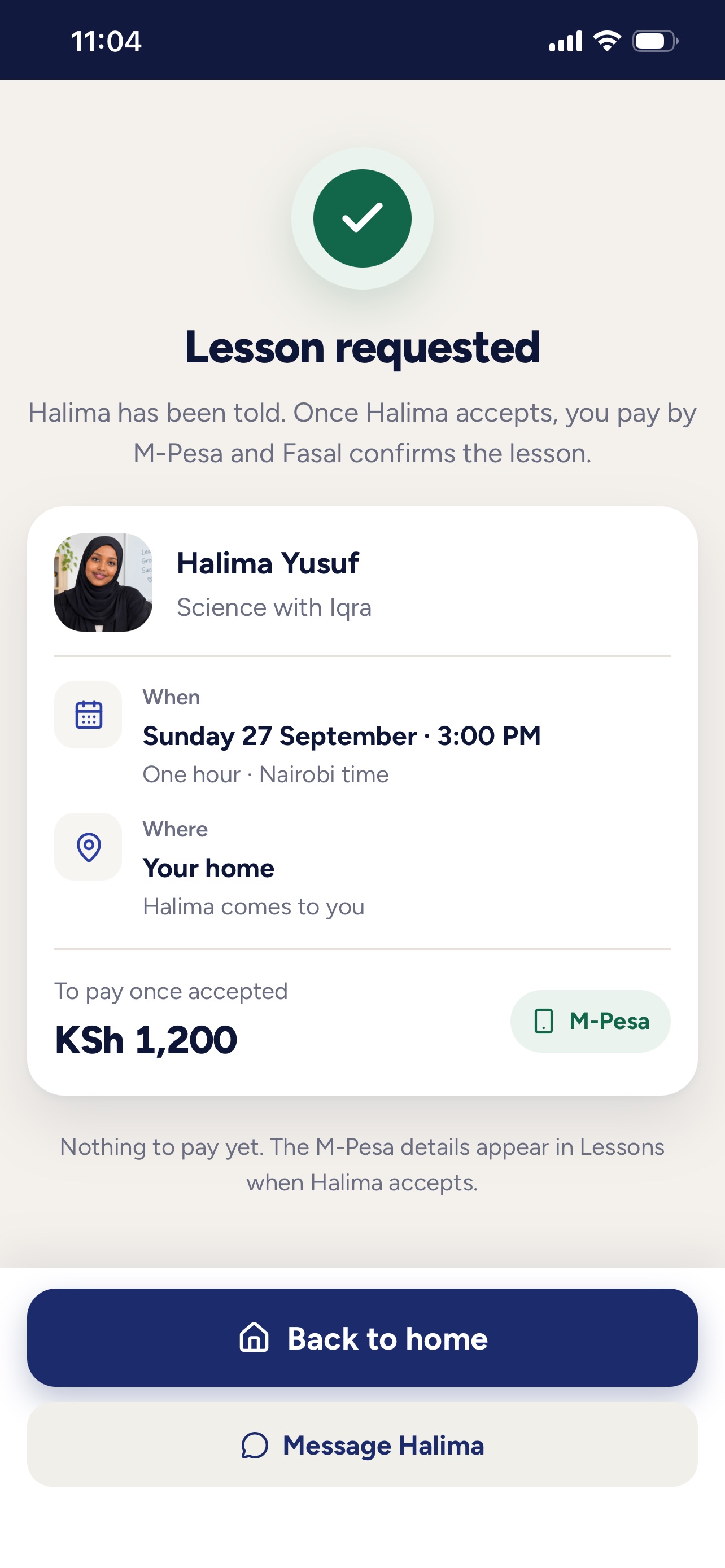 Screenshot 8 of Fasal: Find a Tutor