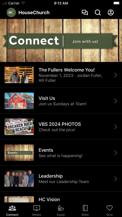 House Church Southwest Iowa Screenshot