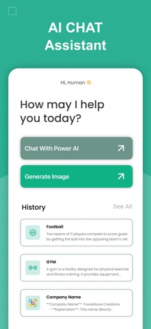 Chat AI : Best AI Chatbot Screenshot 1 of 6