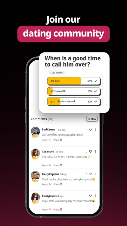 Hunch Dating App: Vibe & Meet screenshot-3