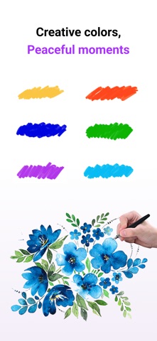 FillColor: Coloring Book iPhone screenshot