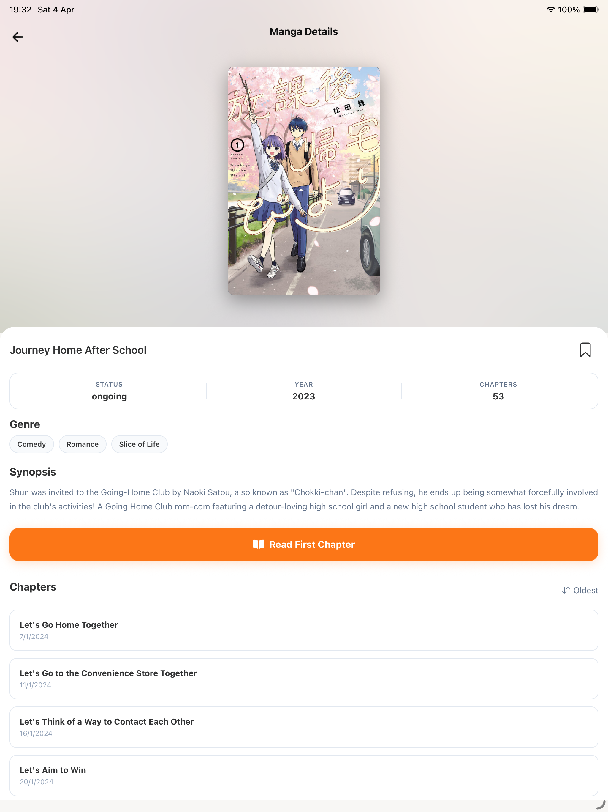 Manga Read Infinity-Easy Manga screenshot 11