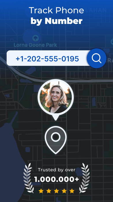 Screenshot #1 pour Phone Tracker for Number