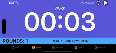 Smart Tabata Timer Screenshot 3 of 8