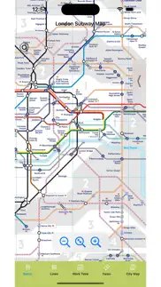 london subway map iphone screenshot 3